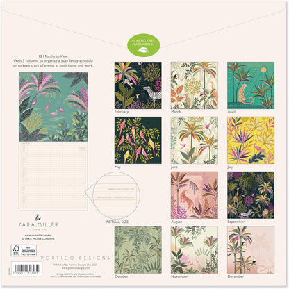 Sara Miller Square Calendar 2026