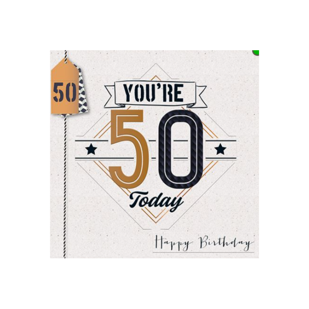 Birthday Age 50