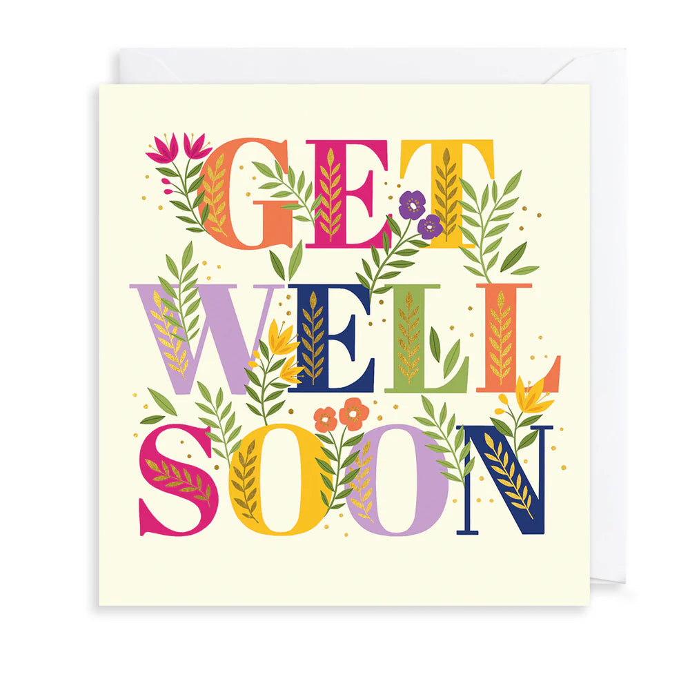 Get Well Botanics Card