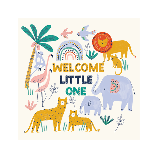 Little One Animals Greeting Card