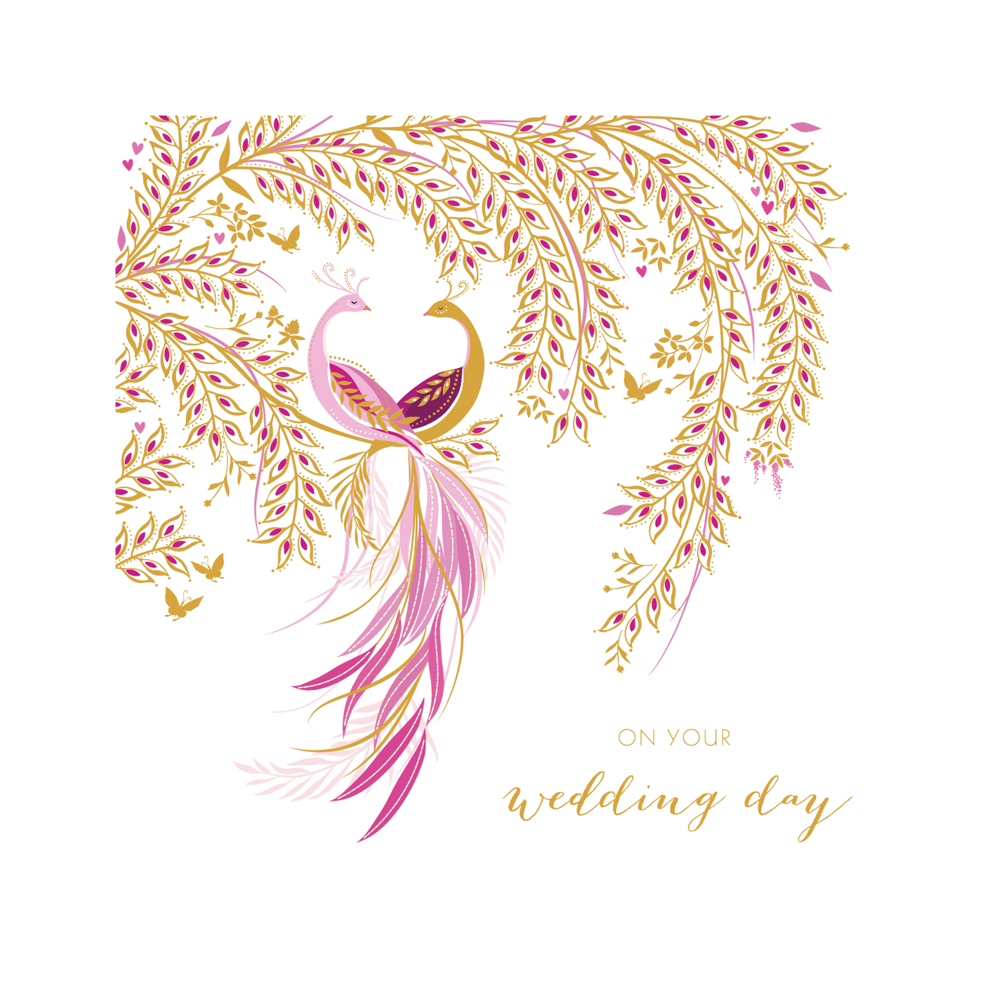 On Your Wedding Day Large Greeting Card