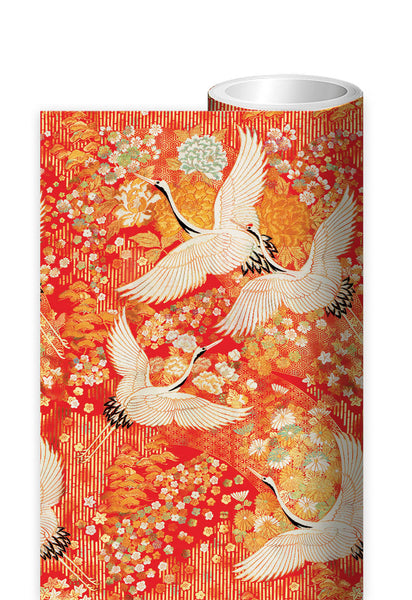 Kimono Cranes Roll Wrap