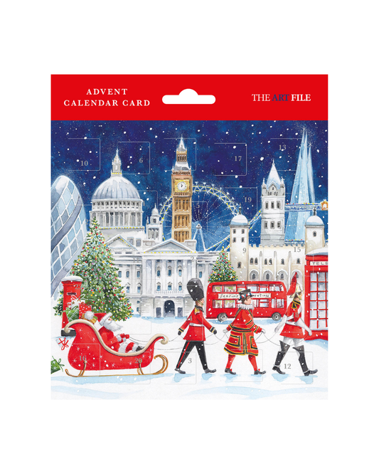 Advent Card - Snowy London