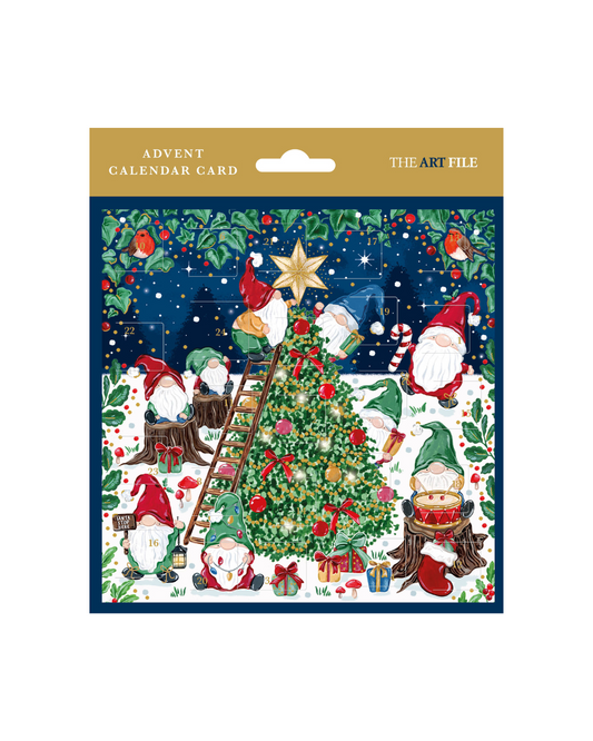 Going Gnome Advent Card
