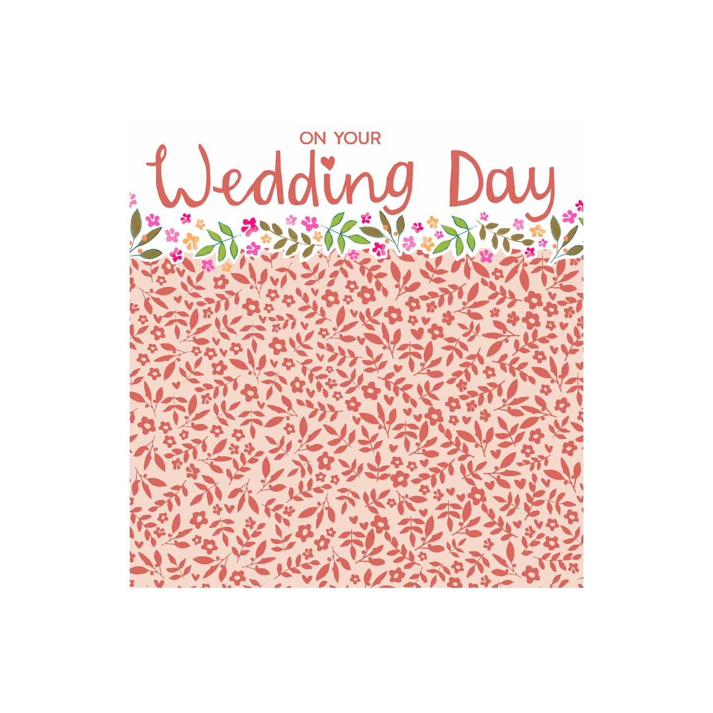 On Your Wedding Day Greeting Card