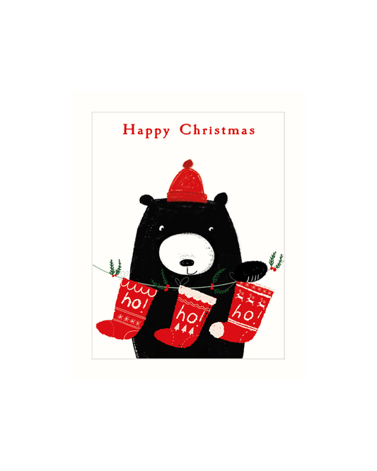 Bear & Xmas Stockings