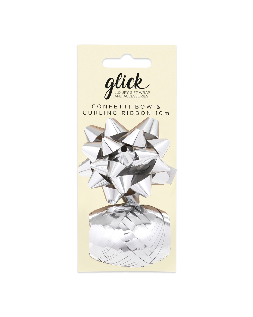 Bow/Curling Ribbon Multipack Metallic Silver