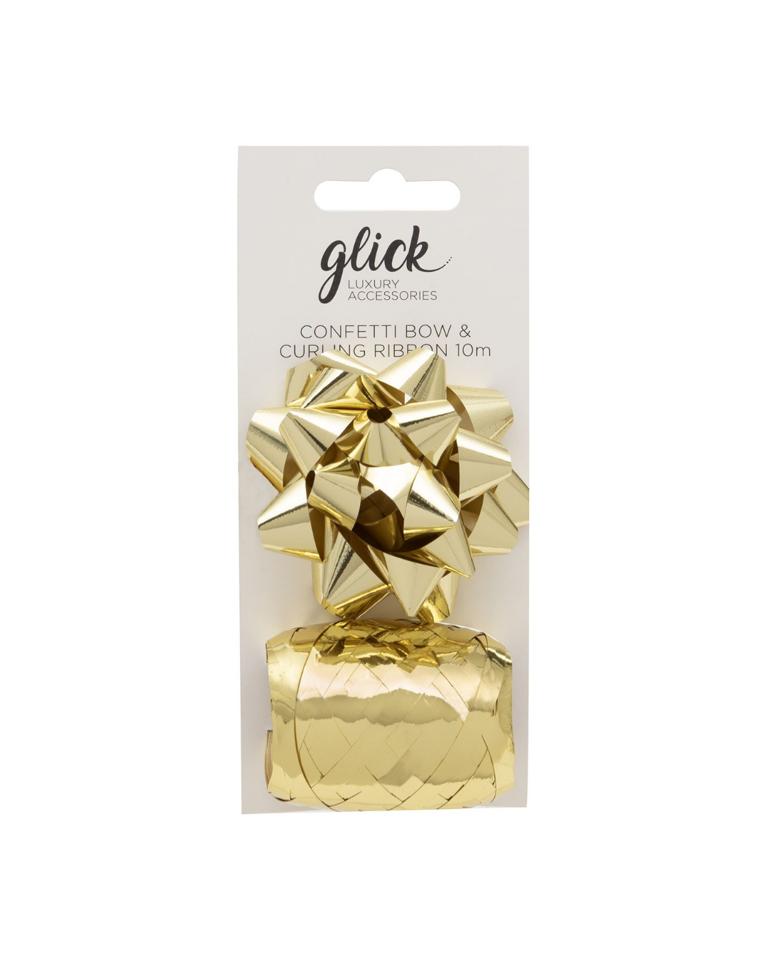 Bow/Curling Ribbon Multipack Metallic Gold