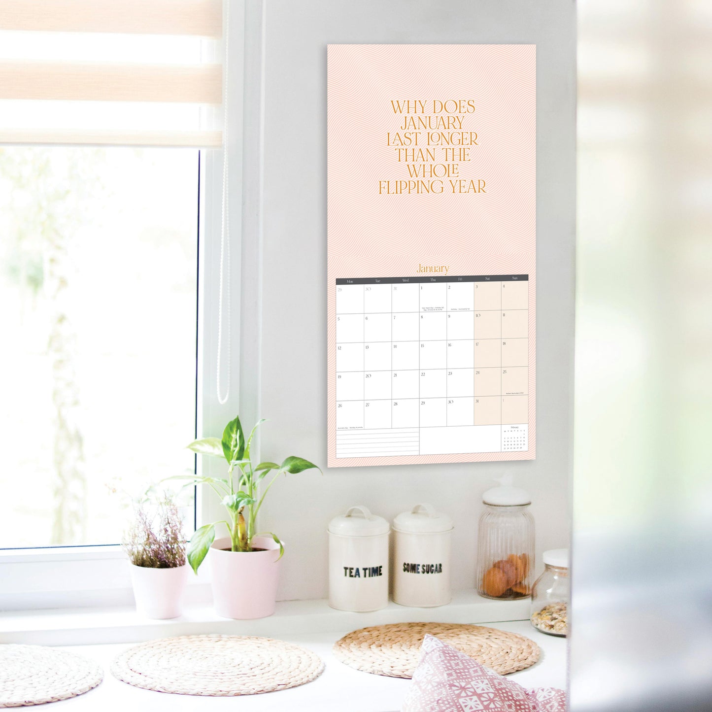 Fox & Butler Square Calendar 2026
