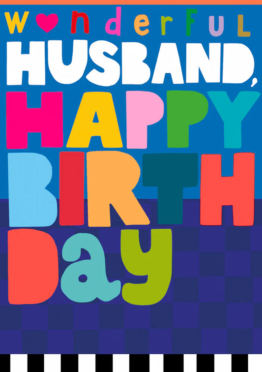 Card Birthday Husband