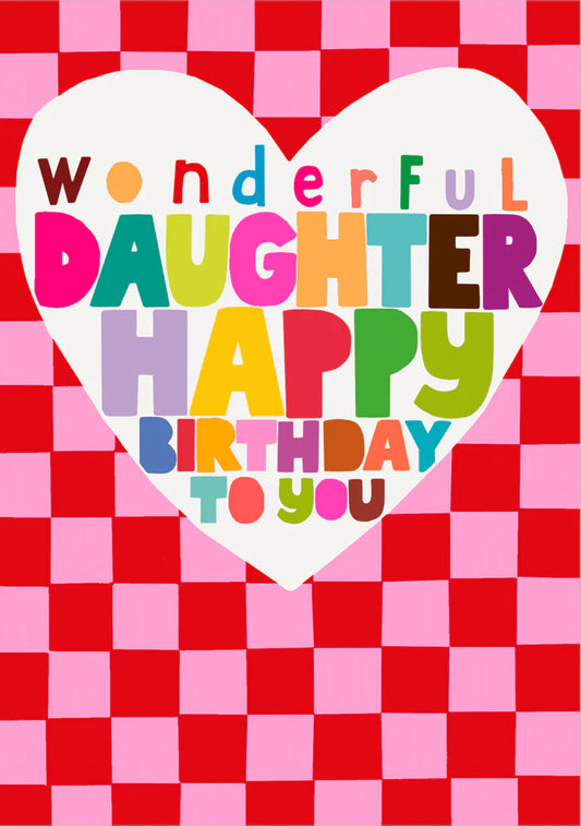 Card Birthday Daughter