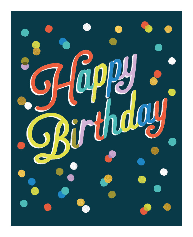 Celebration Birthday Greeting Card