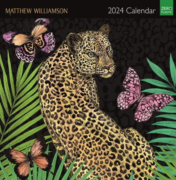 Matthew Williamson 2024 Wall Calendar