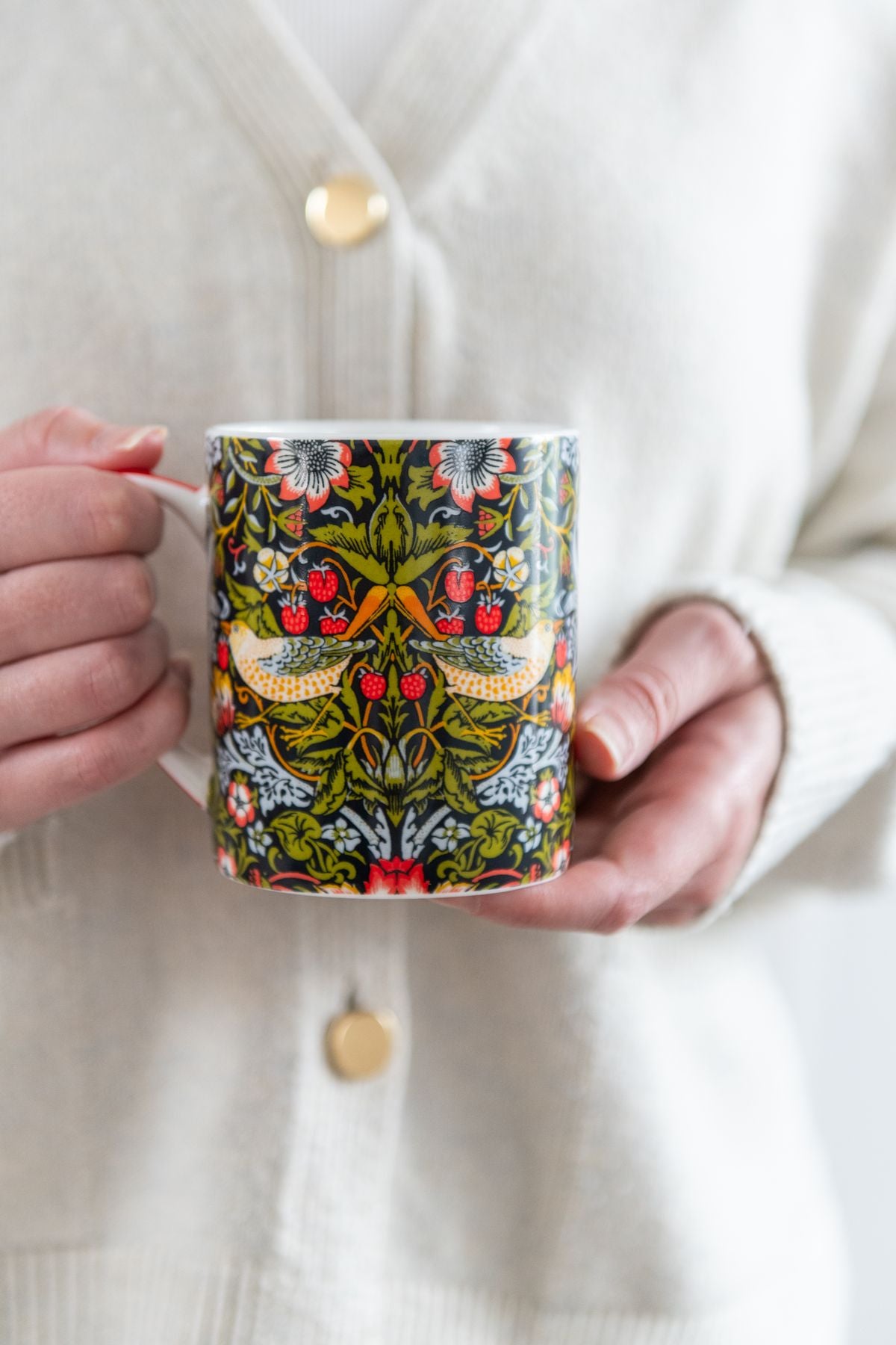 Strawberry Thief China Mug