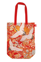 Kimono Cranes Tote Bag