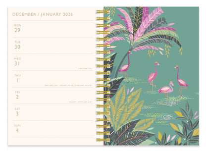 Sara Miller A5 Wiro Diary 2026