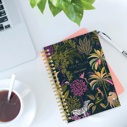 Sara Miller A5 Wiro Diary 2026