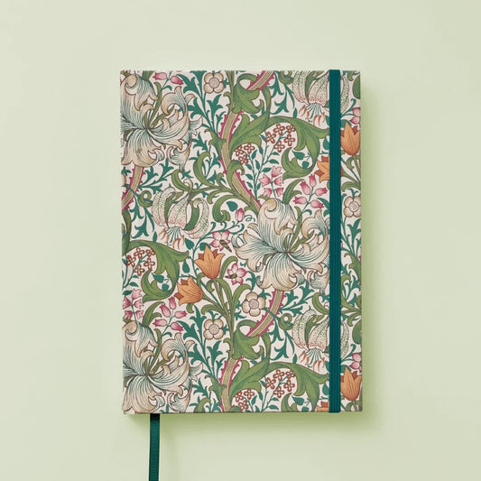 William Morris A5 Fabric Notebook