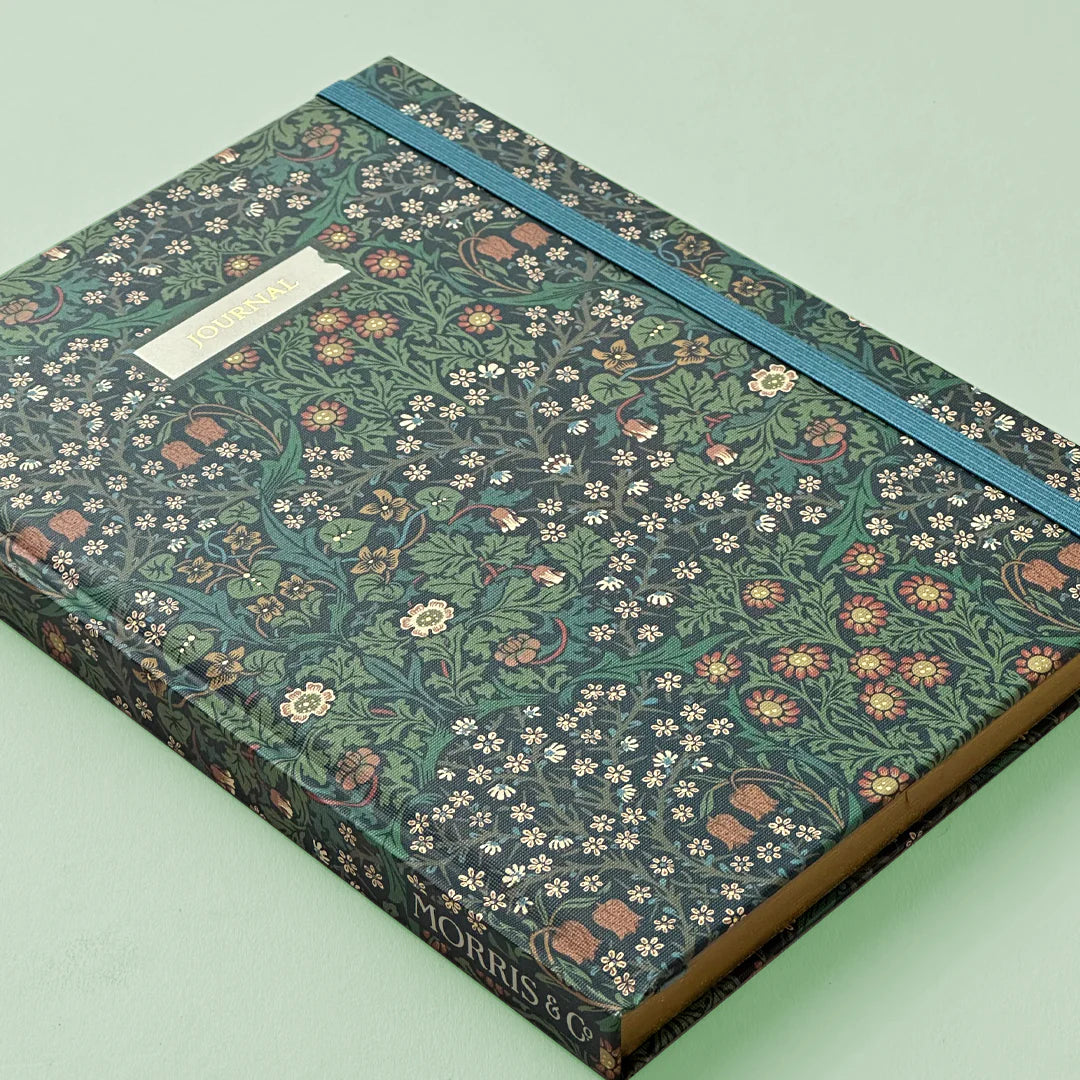 William Morris A5 Fabric Notebook