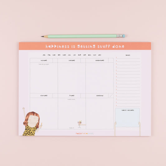 Happiness Desk Planner