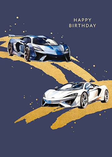 Card Birthday Cars