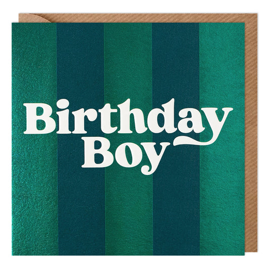 Birthday Boy Card