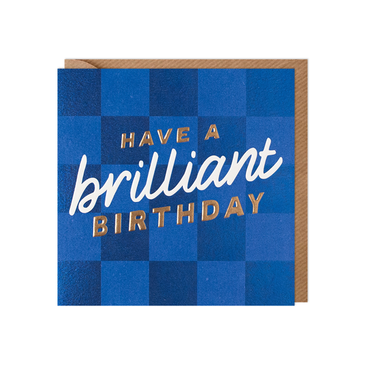 Brilliant Birthday Card
