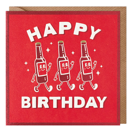 Happy Birthday Beer Card