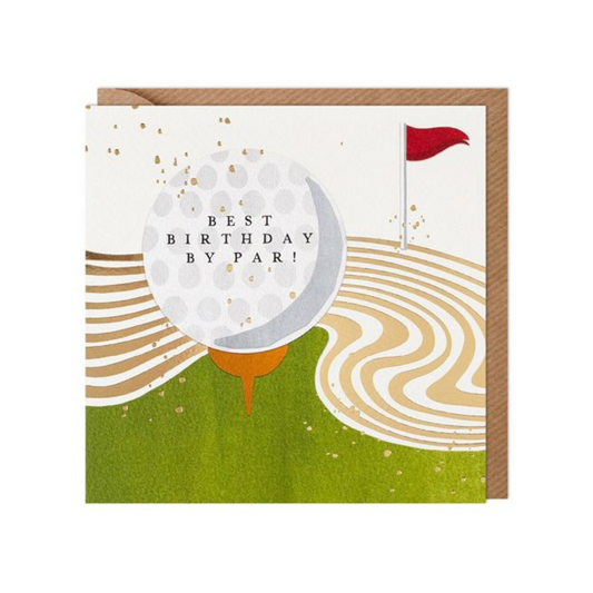Golf Birthday Card