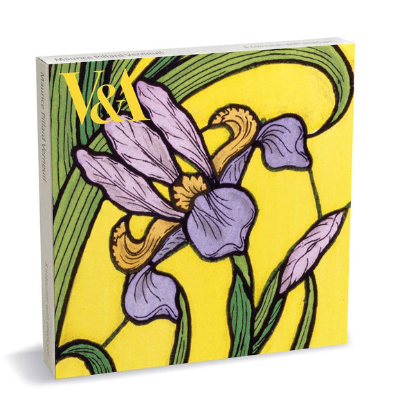 Vernuille Florals Square Notecard Pack
