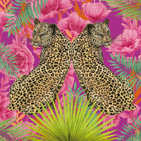 Exotic Jungle Square Notecard Pack