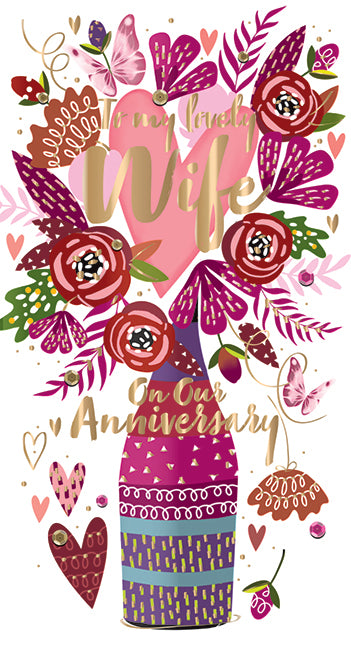 Card Anniversary Wife