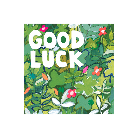 Fleurescent Good Luck Greeting Card