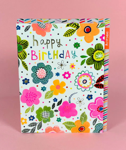 Card Birthday Floral