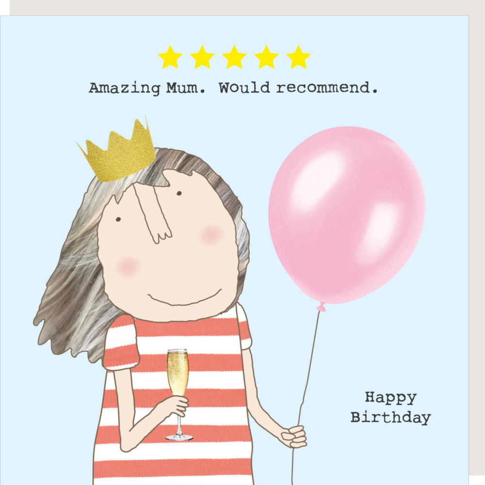 Card Five Star Mum