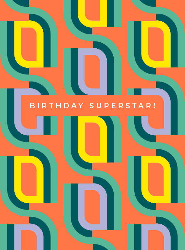 Fluoro Birthday Superstar