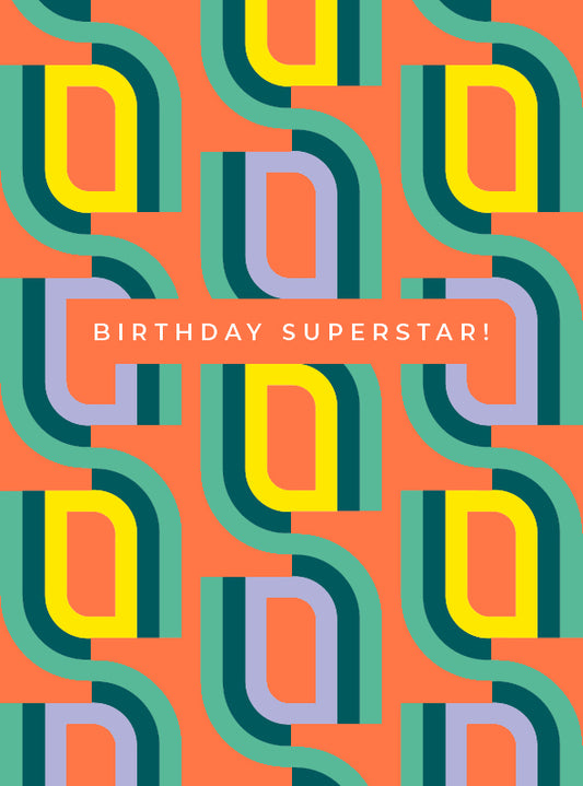 Fluoro Birthday Superstar