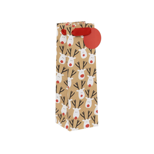 BAG BOTTLE REINDEER SELFIE