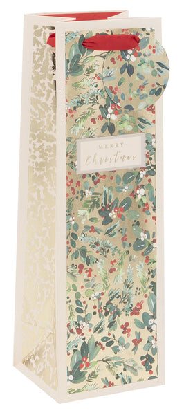 Christmas Gift Bag Bottle