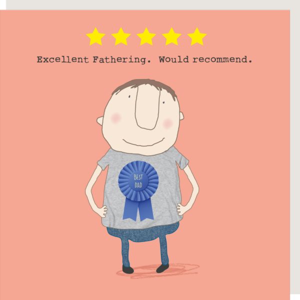 Card Five Star Dad