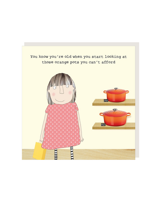 Card Orange Pots