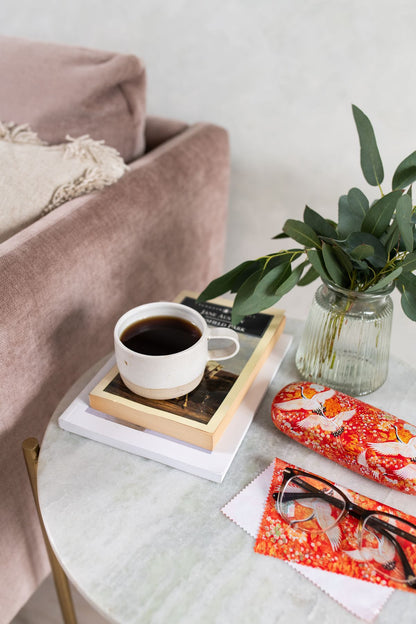 Kimono Cranes Glasses Case