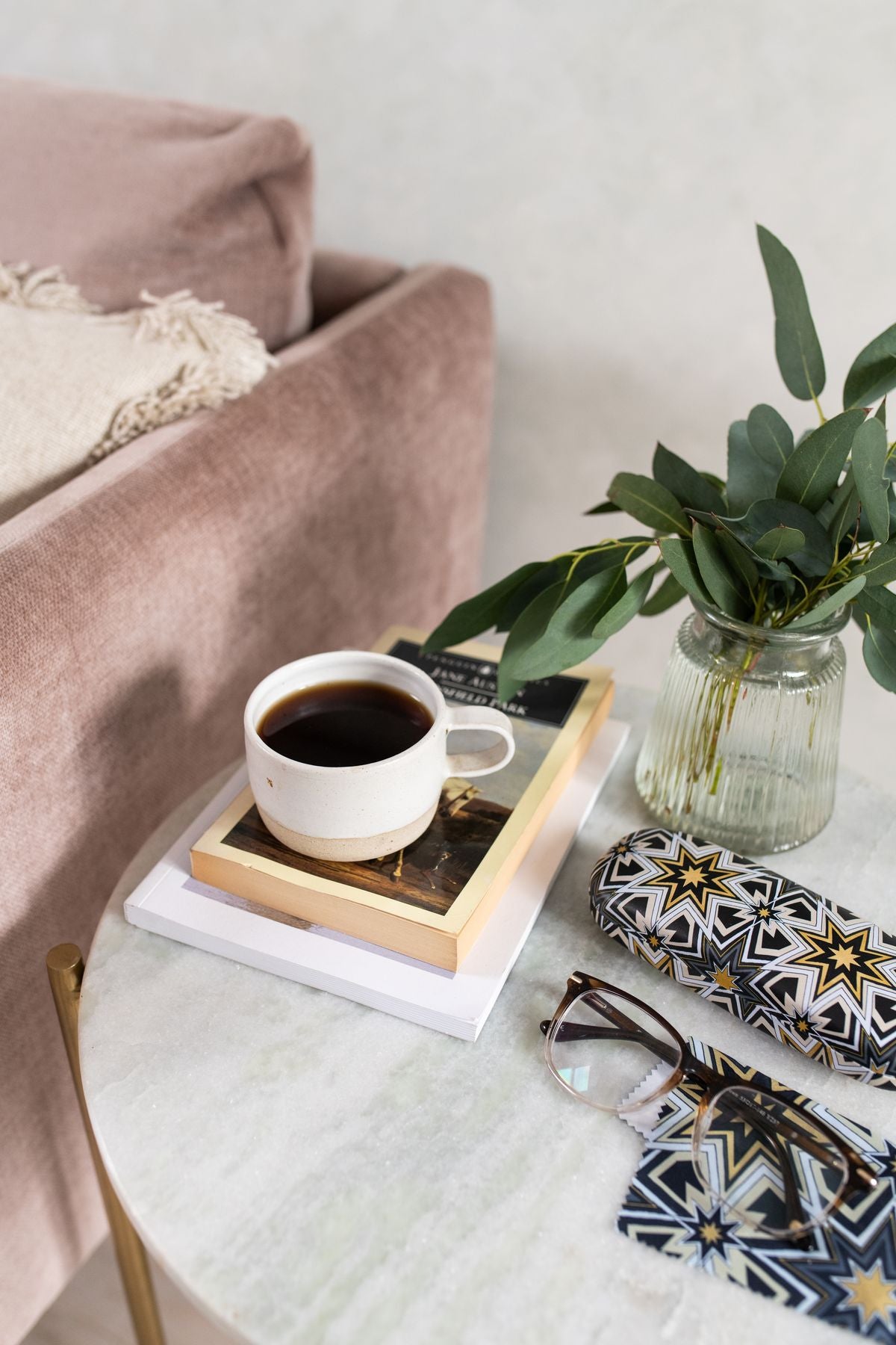 Gold Star Glasses Case