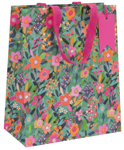 Large Gift Bag Ditsy Floral with Gift Tag