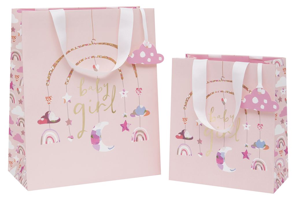 Baby Girl Large Gift Bag