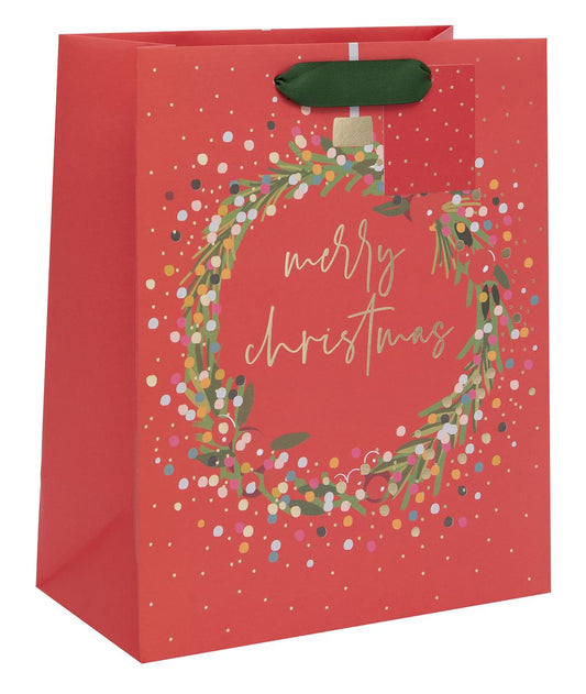 Large Gift Bag Merry Bauble