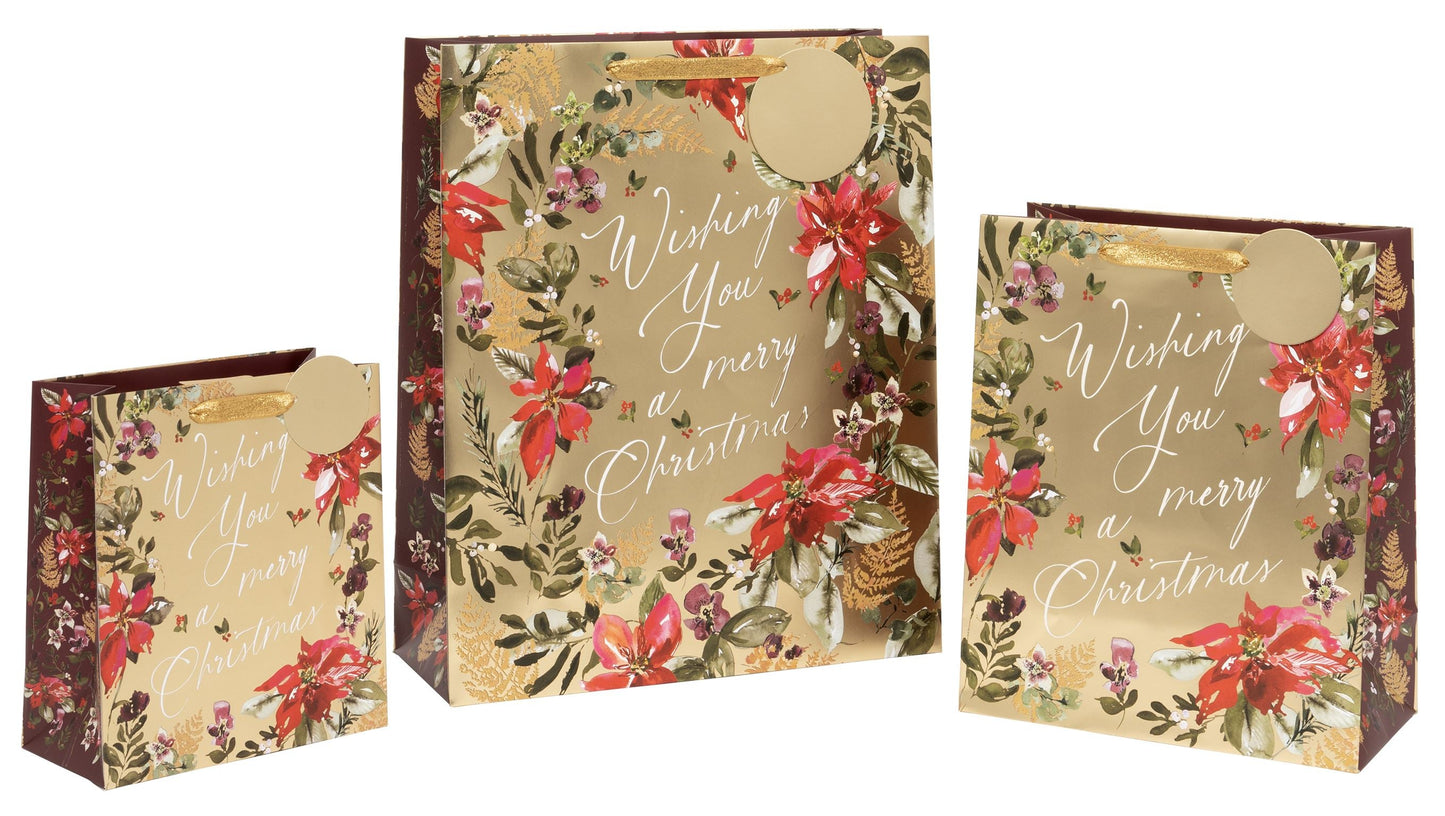 Bag Shopper Festive Floral