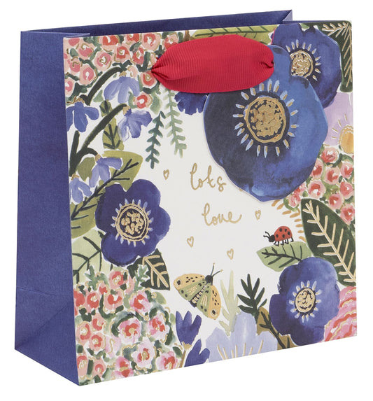 Small Gift Bag Flora and Fauna with Gift Tag