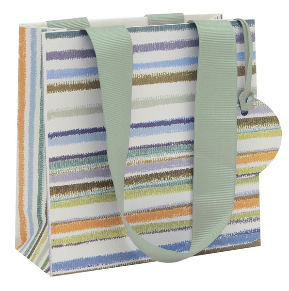 Horizontal Stripes Gift Bag Small