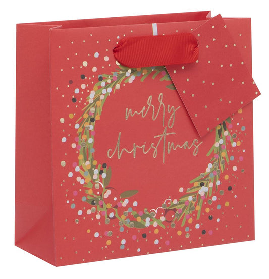 Small Gift Bag Merry Baubles